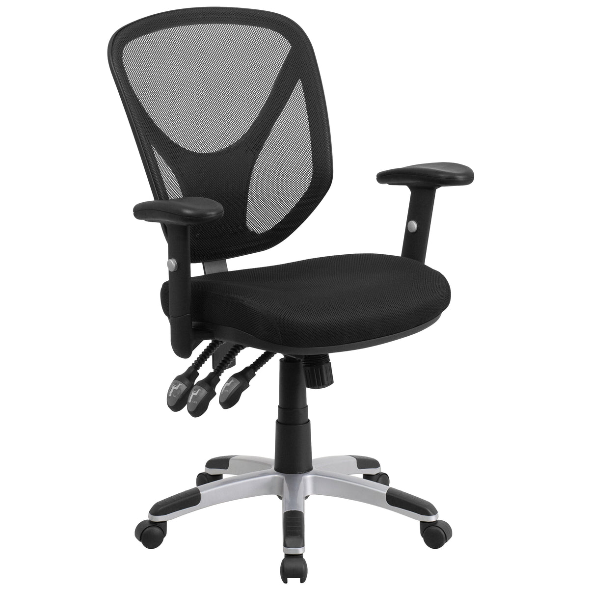 Black Mesh Ergonomic Task Office Chair V939