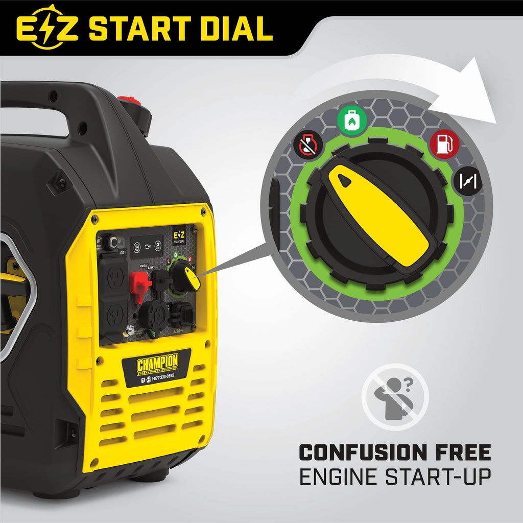2000 Watt Dual Fuel Inverter Generator C942