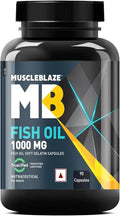 90 Capsules 1000mg Omega 3 Fish Oil with EPA & DHA E2651