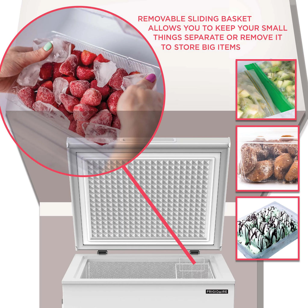 7.0 Cu. ft. White Chest Freezer N238130