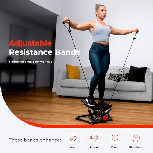 Mini Steppers with Resistance Band V416435