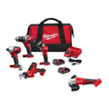 18V Cordless 4-Tool Combo Kit with 2.0 Ah Batteries E851095