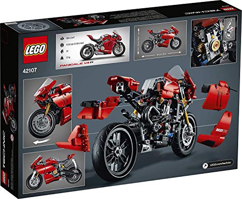 Motorcycle Building Set with Gearbox and Working Suspension B14746