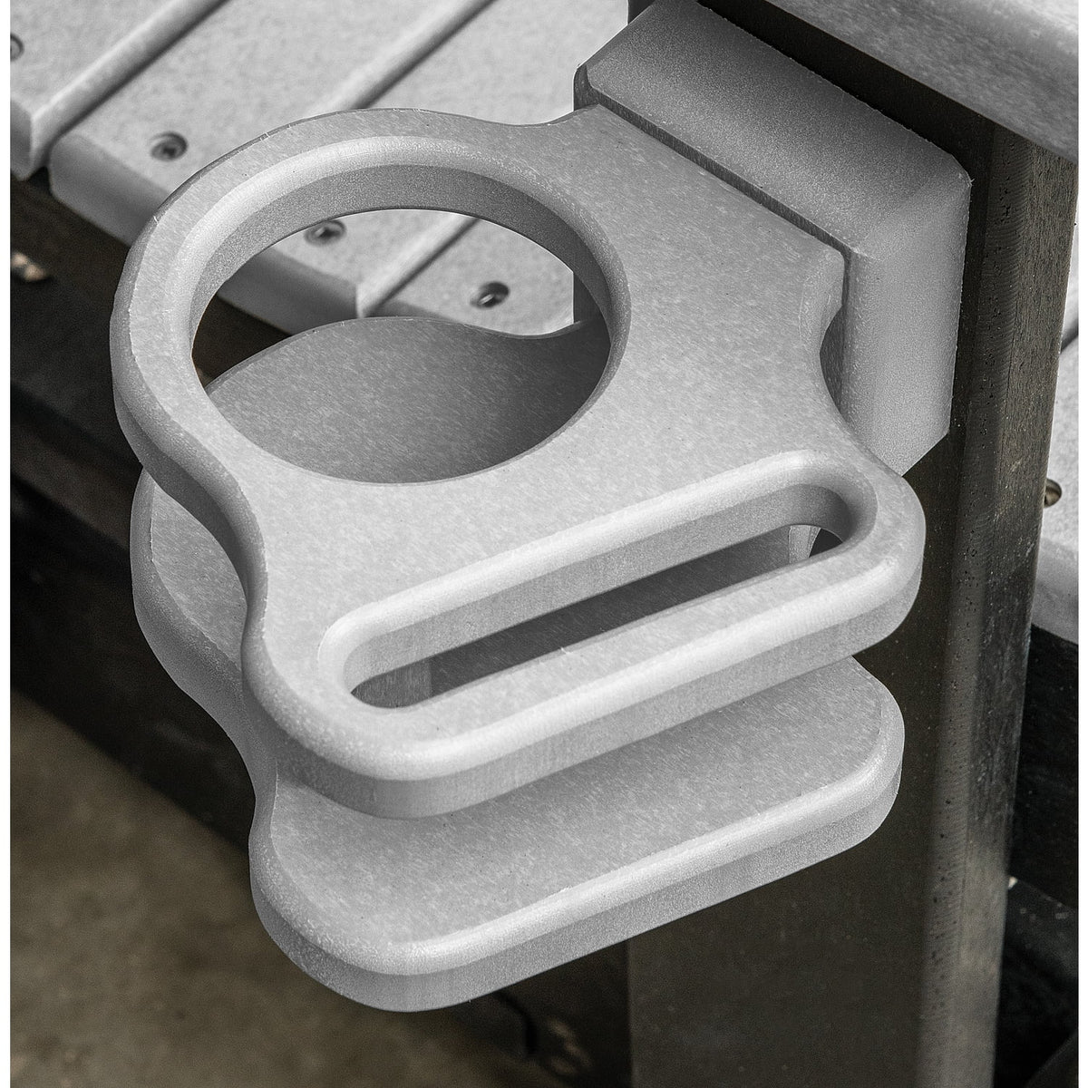 Light Grey Back Glider with Black Base V201