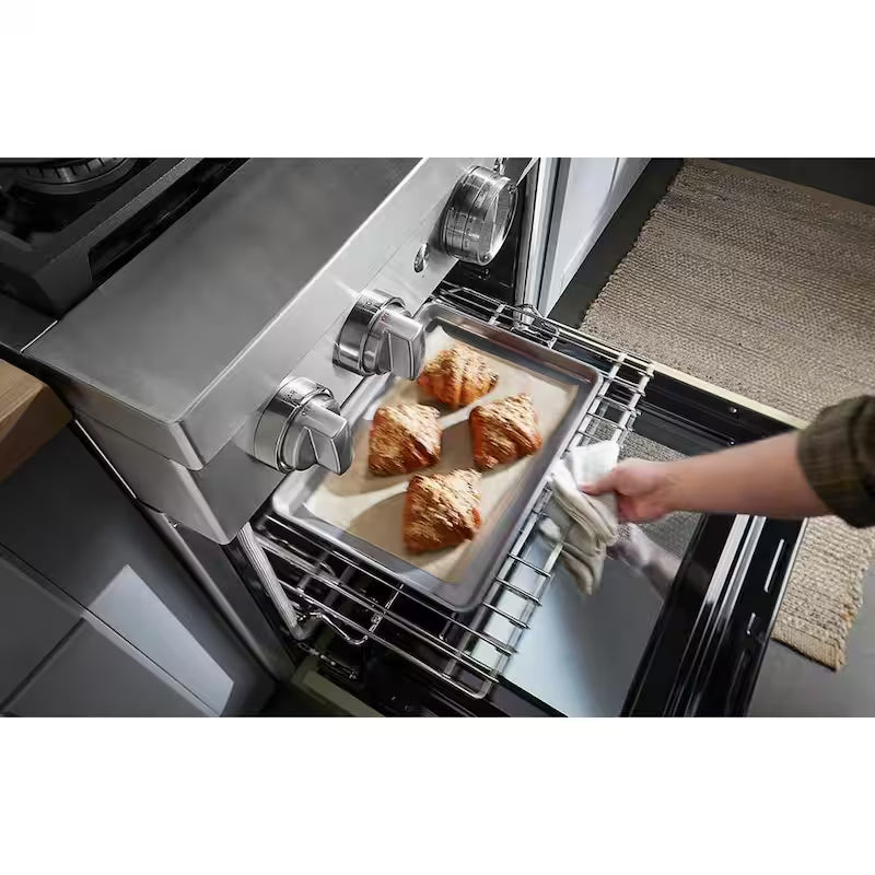 4 Burner Dual Fuel Freestanding Smart Range E374687