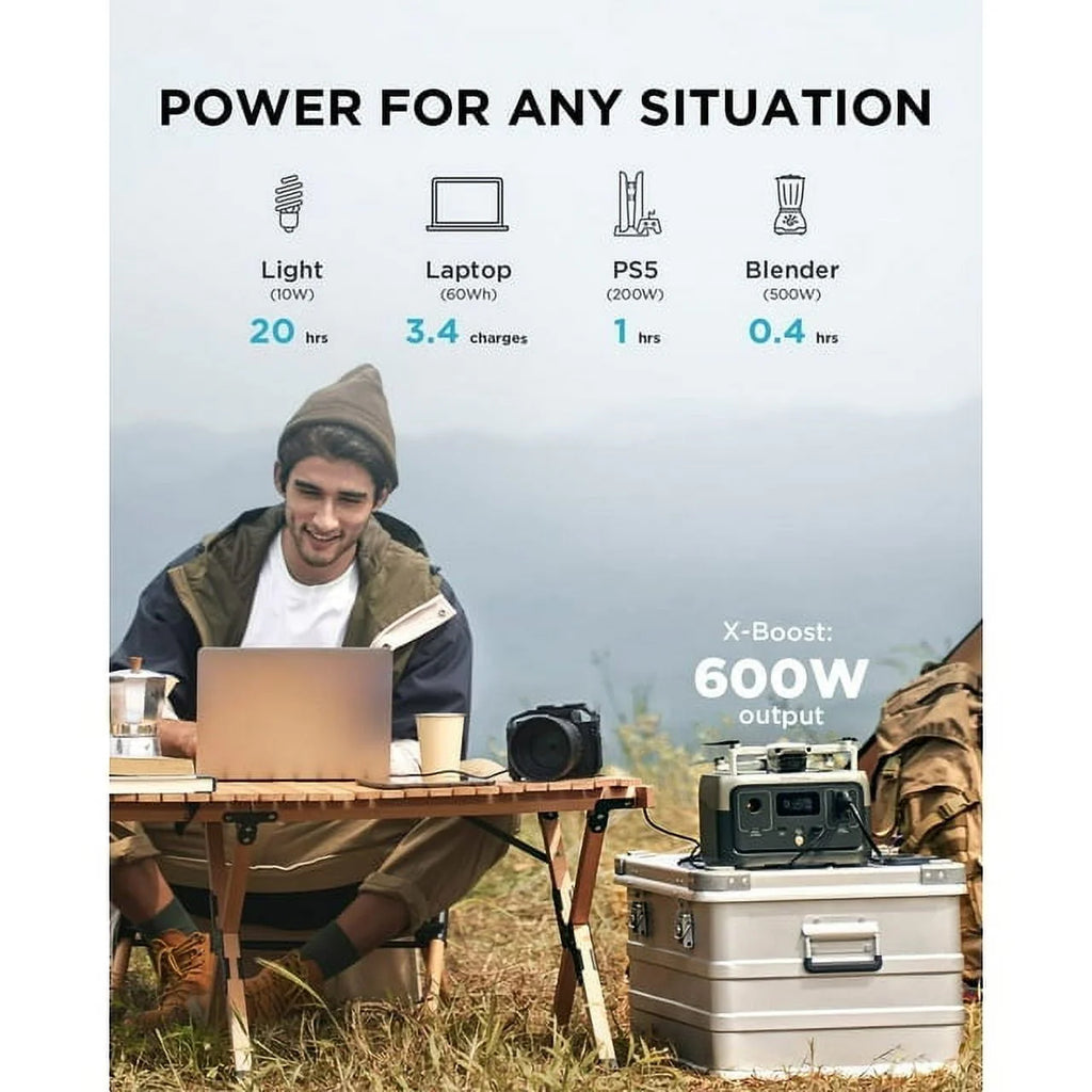Portable Power Station 256Wh 600W W7272