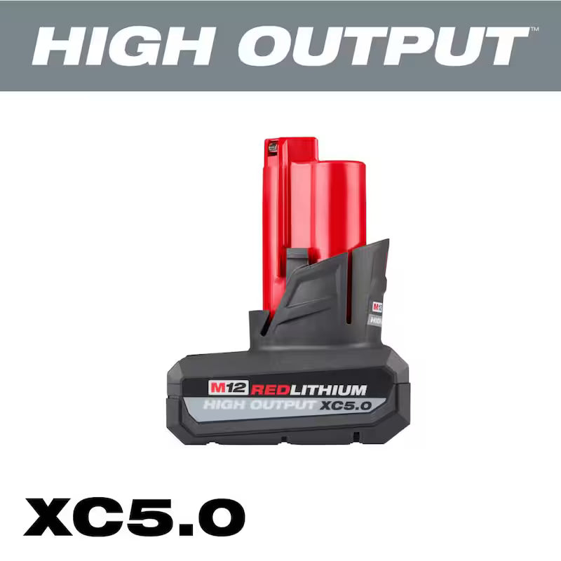12V Lithium-Ion Brushless Cordless 3/8 in. Impact Wrench Kit & 3/8 in. Ratchet J705