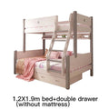 Solid Wood Bunk Bed with Slide J67736