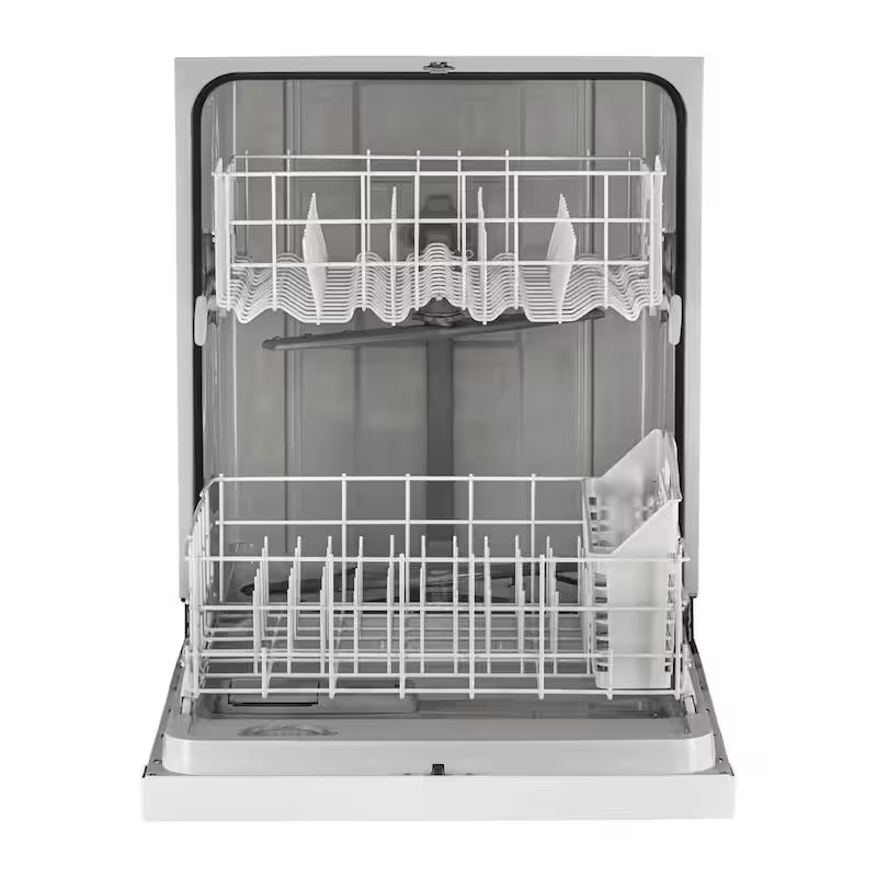 White Front Control Built-In Tall Tub Dishwasher X9828