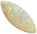 Certified Natural White Opal Loose Gemstone K2936