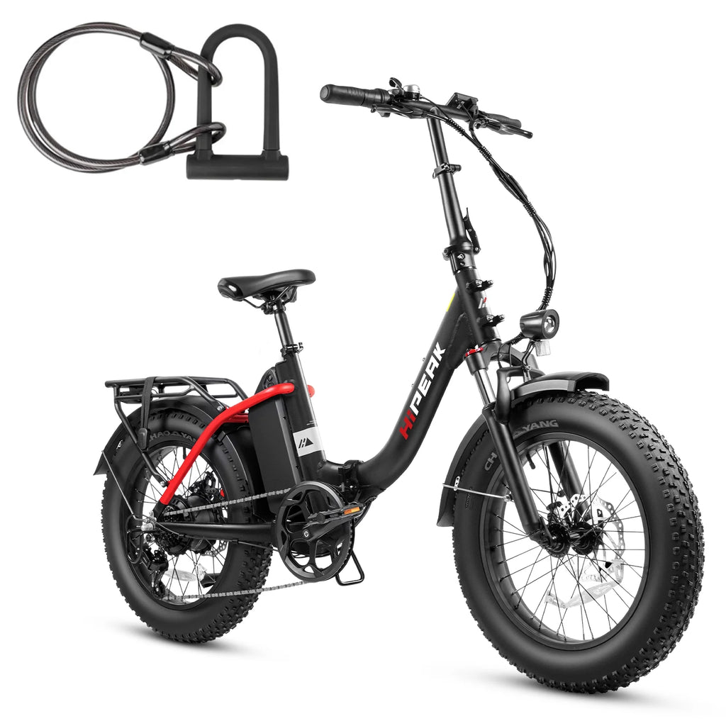 750W Folding Electric Bike 48V 15Ah Fat Tire I866875
