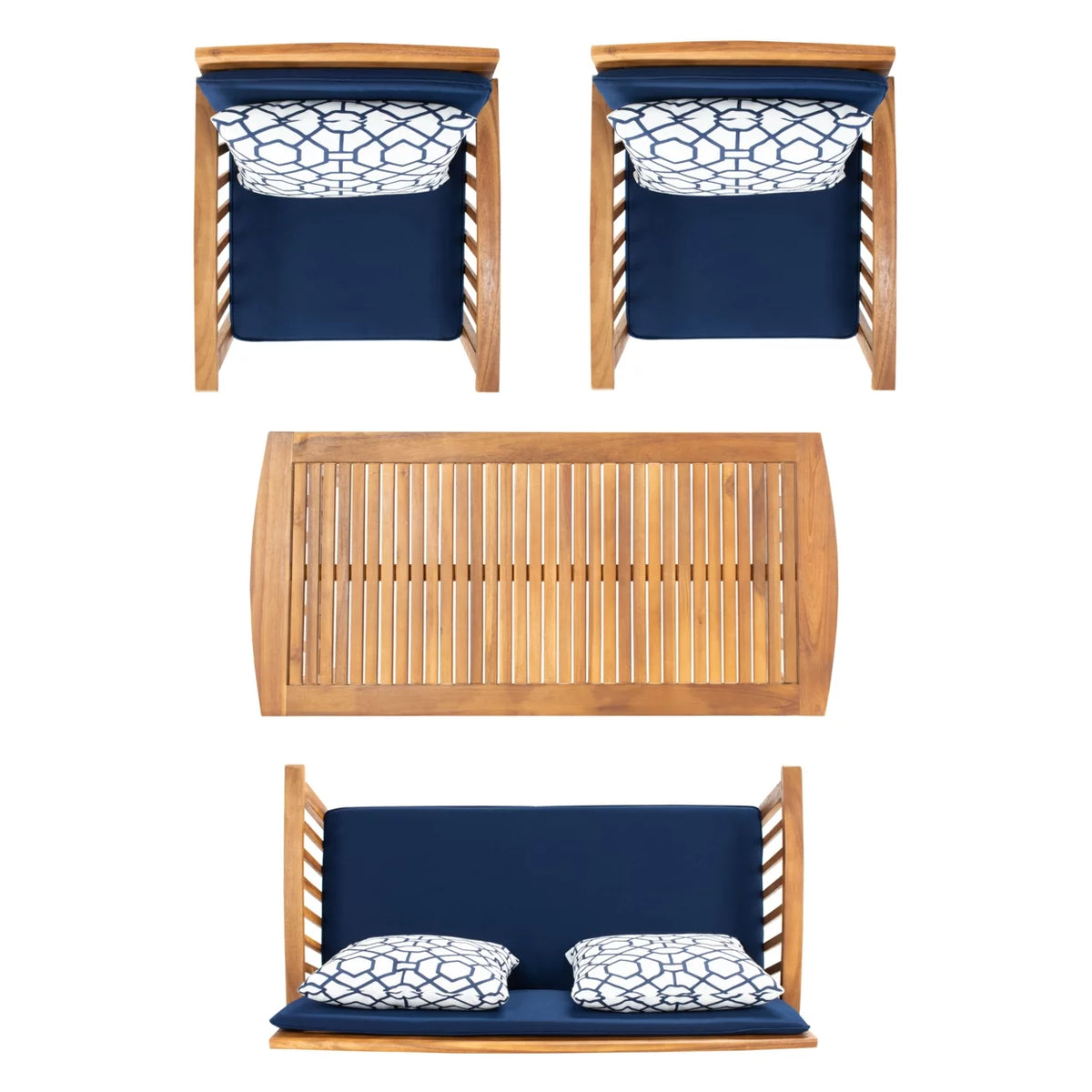 4 Pc Outdoor Conversational Set Q479