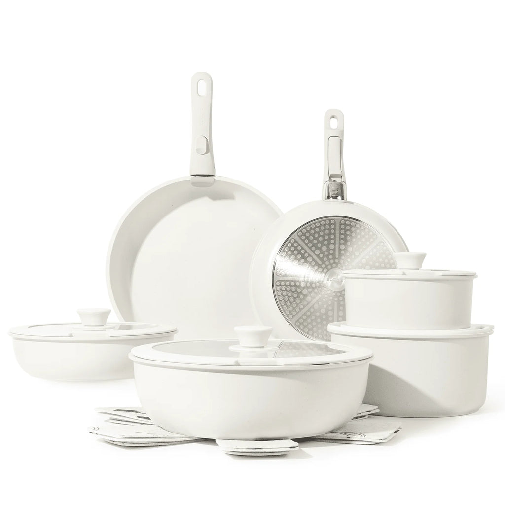 17 Pcs Nonstick Granite Cookware Set A147940