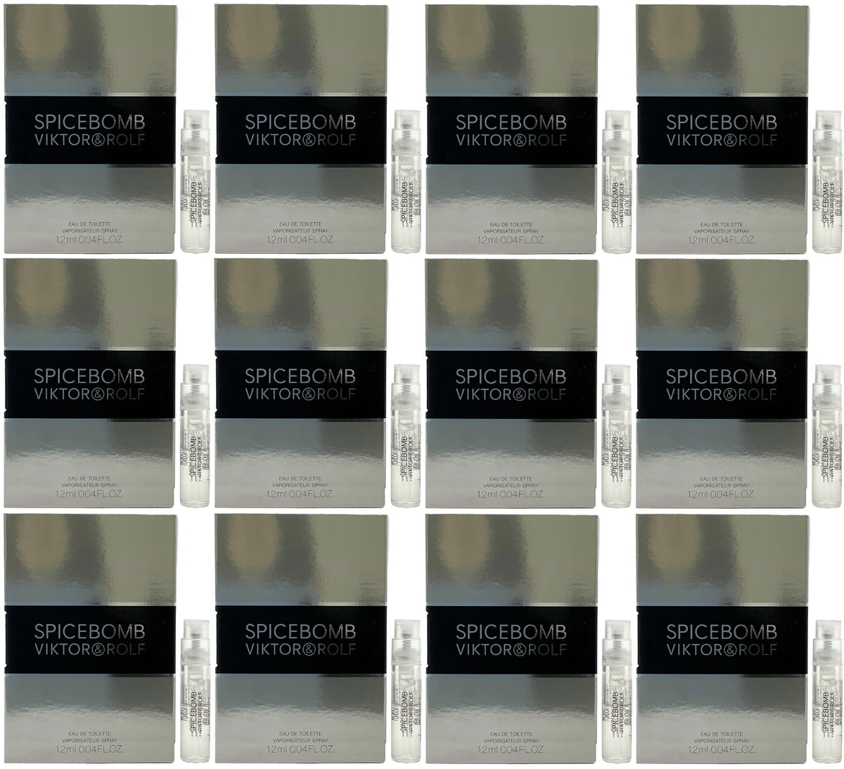 0.04 oz Eau de Toilette Vial Spray Pack of 12 N760441