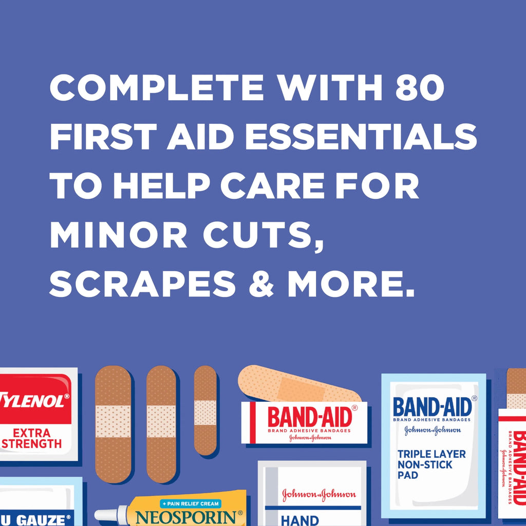 Portable Emergency First Aid Kit, 80 pc N4314