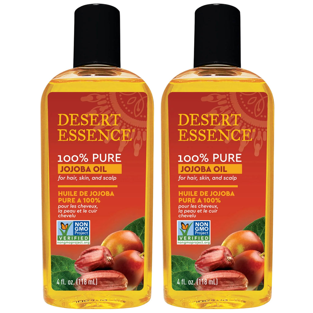 100% Pure Jojoba Oil 4 Fl Oz Pack Of 2 V5216