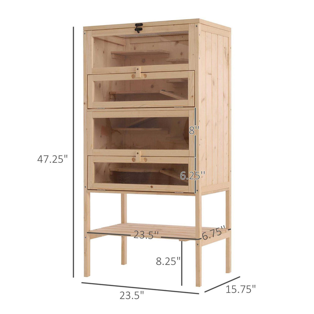 Wooden Hamster Cage B161561