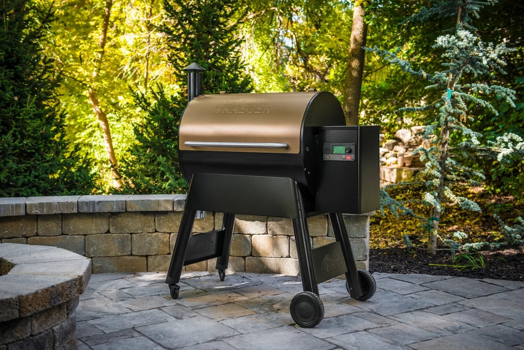 Black Wood Pellet Grill and Smoker O914257