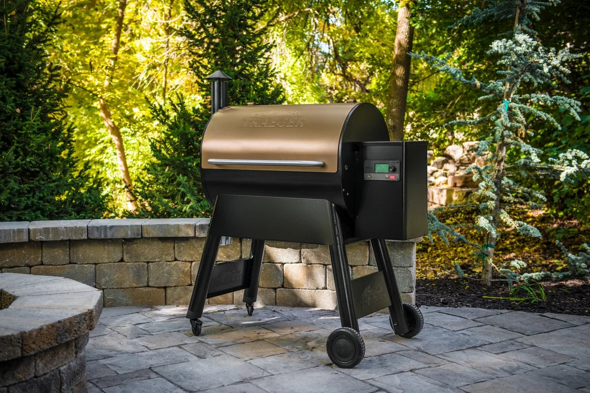 Black Wood Pellet Grill and Smoker O914257