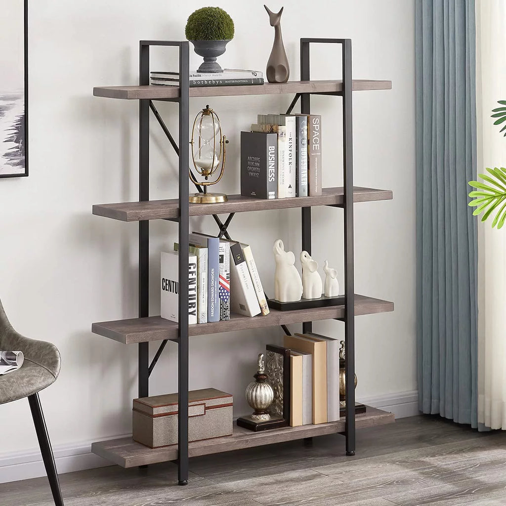 2 Tier Solid Wood Bookcase I4812