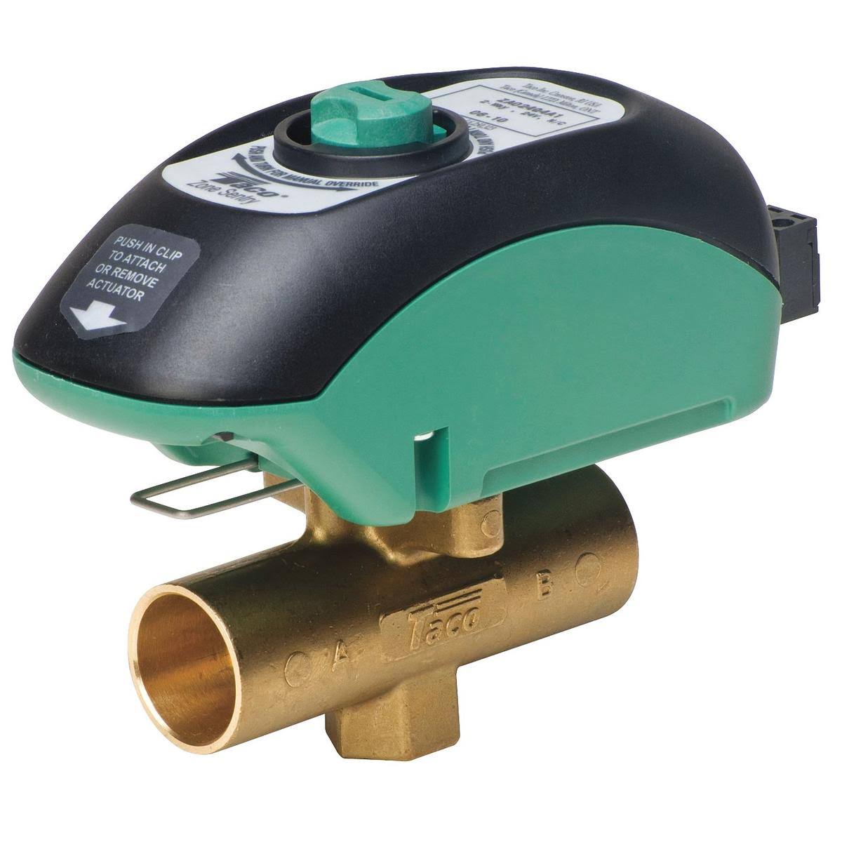 2 Way 3/4 in Sweat Zone Valve L733