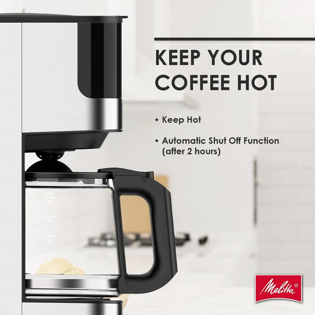 Glass 10 Cup Programmable Drip Coffee Maker X7594
