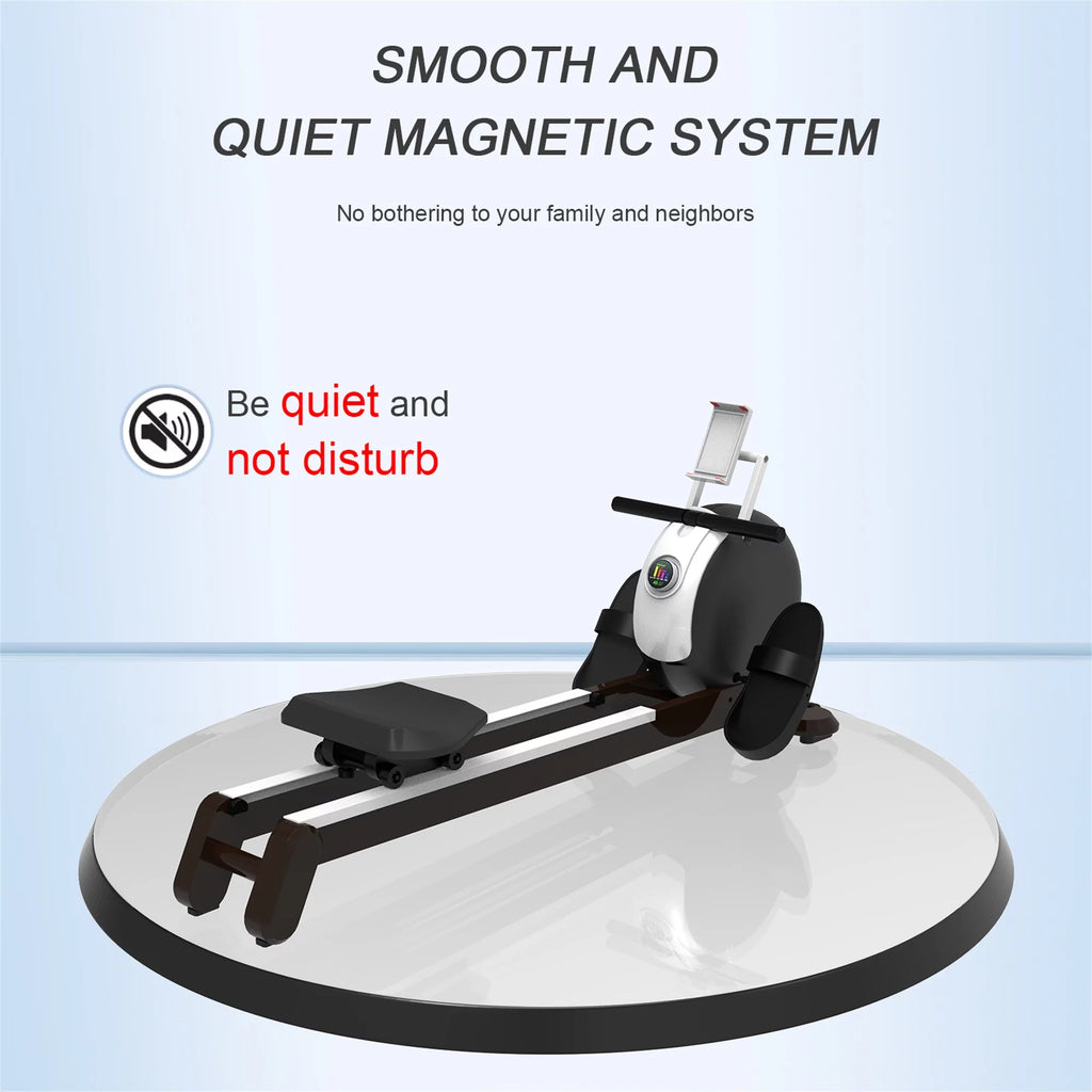 Magnetic Rowing Machine with 32 Levels Resistance, LCD Display L51505