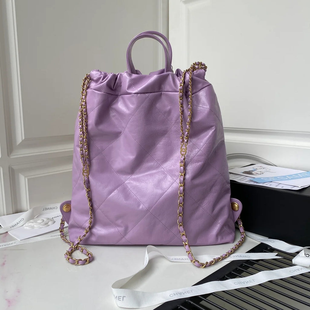 Purple Large Backpack R131