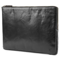 Black Small Leather Laptop Sleeve F21394