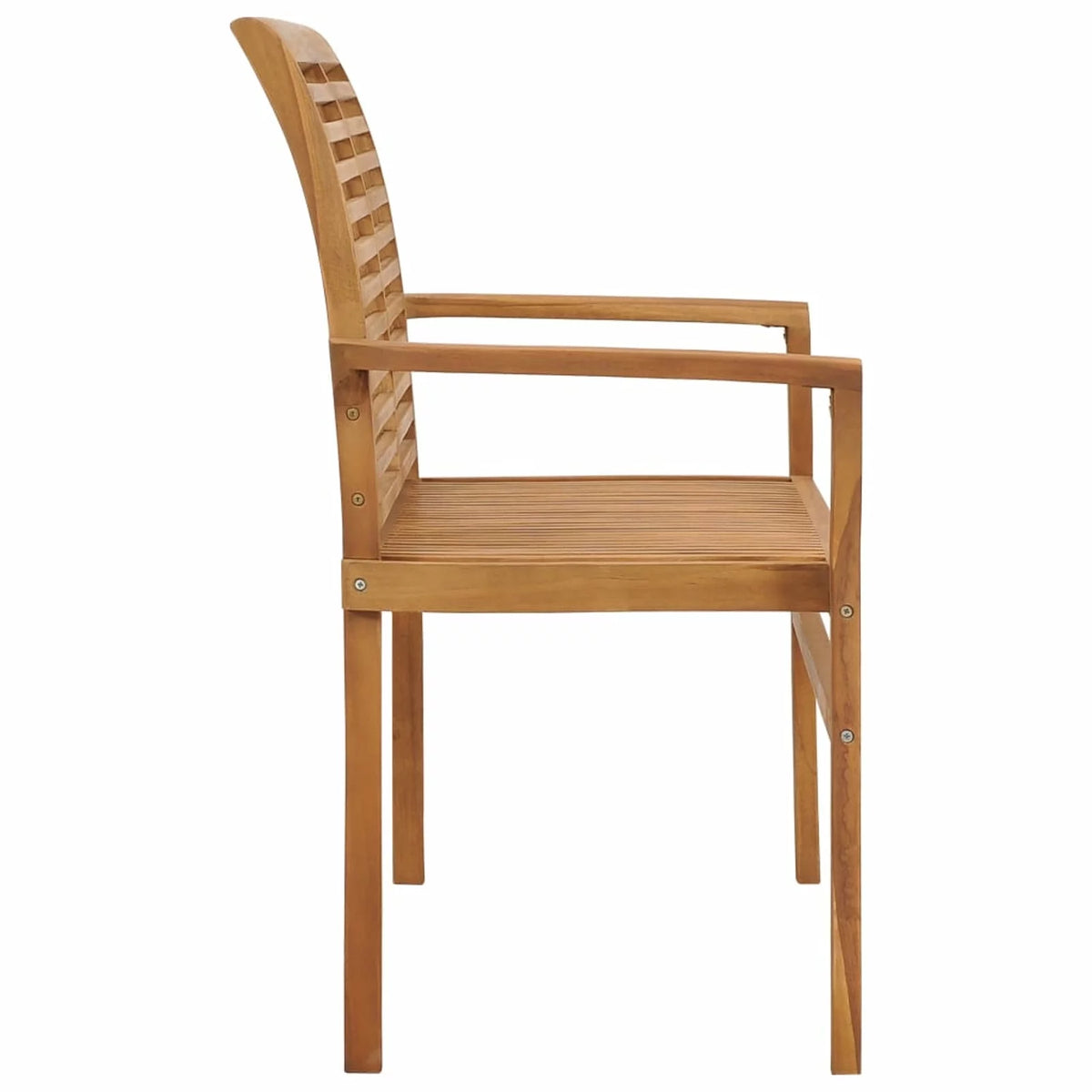 Beige Cushion Teak Wood Patio Bench Z515