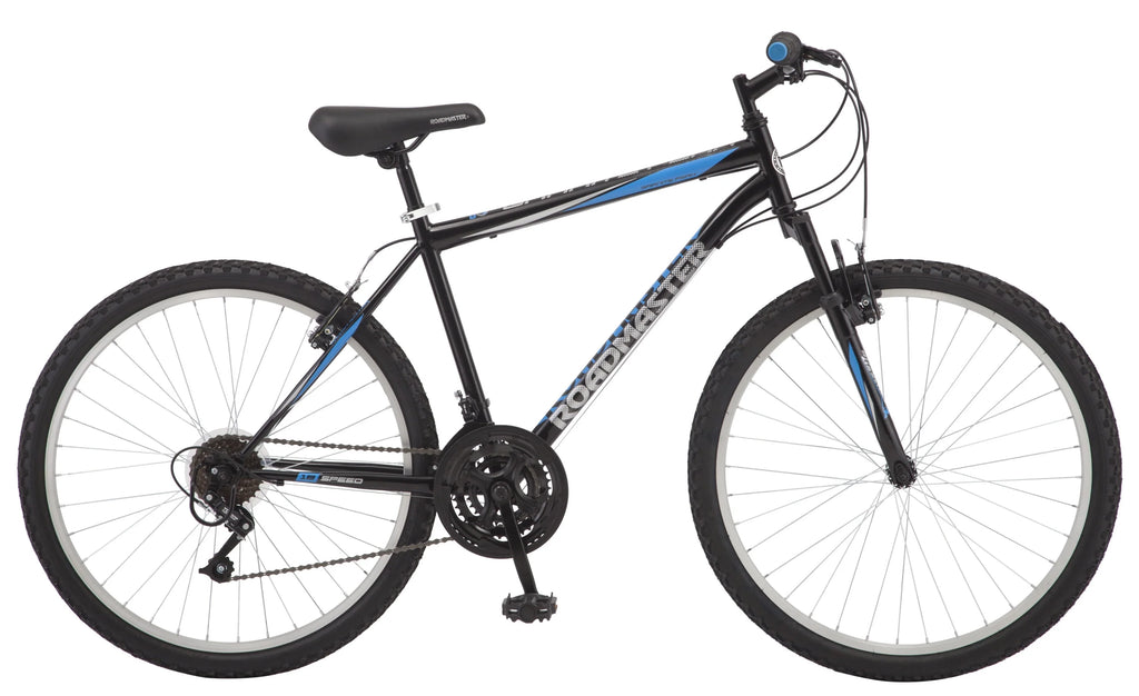 26 Inch Black/Blue Mountain Bike A782534