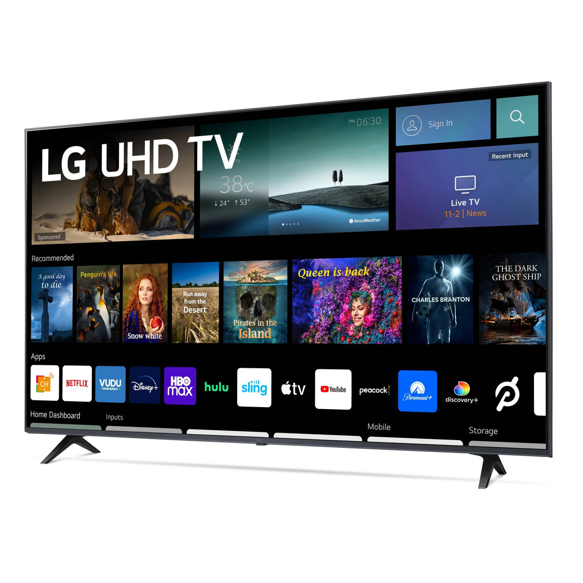 50 Class 4K UHD Smart TV O37242