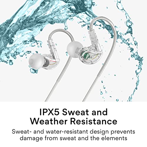 Black Wired In Ear Headphones with Microphone V489388