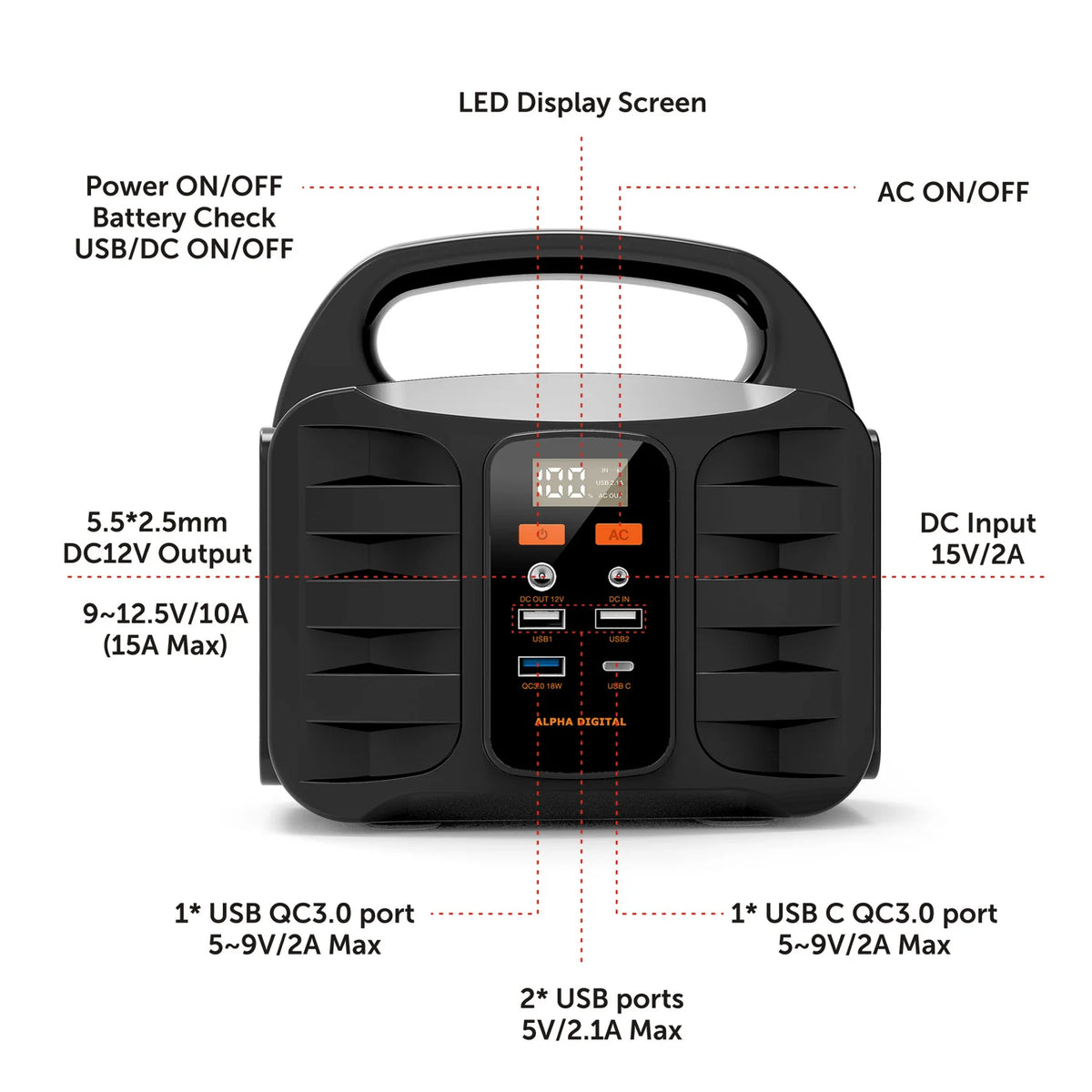 Portable Power Station D685983