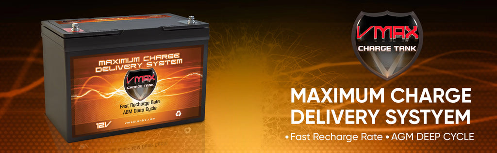 12V 100Ah AGM Deep Cycle Marine Battery N7896