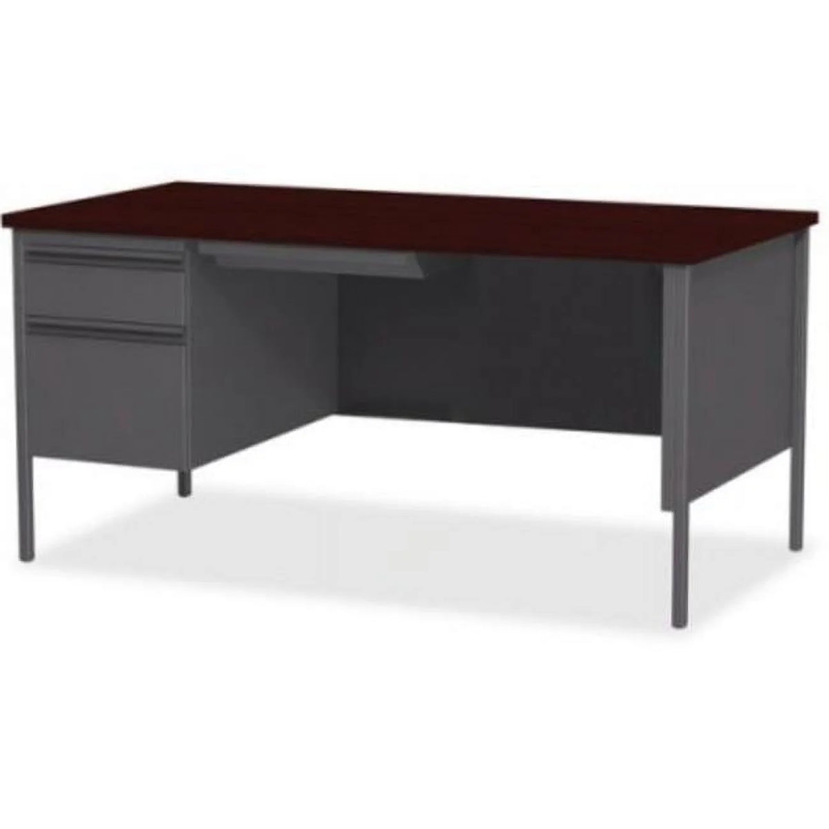 Black Walnut Laminated Desk S282