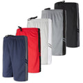 Classic Fit Gym Short, 5 Pack N426