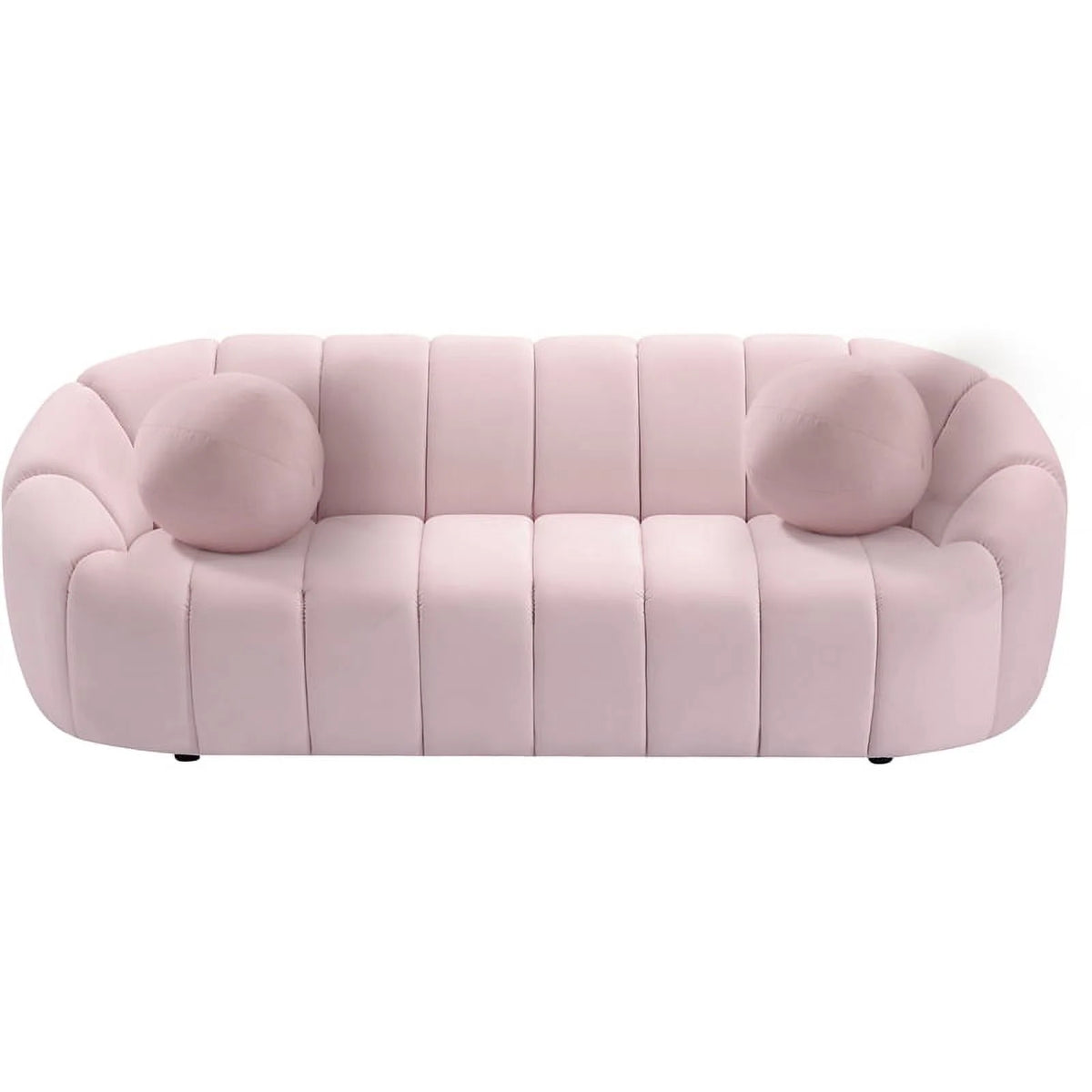 Pink Velvet Sofa E591549