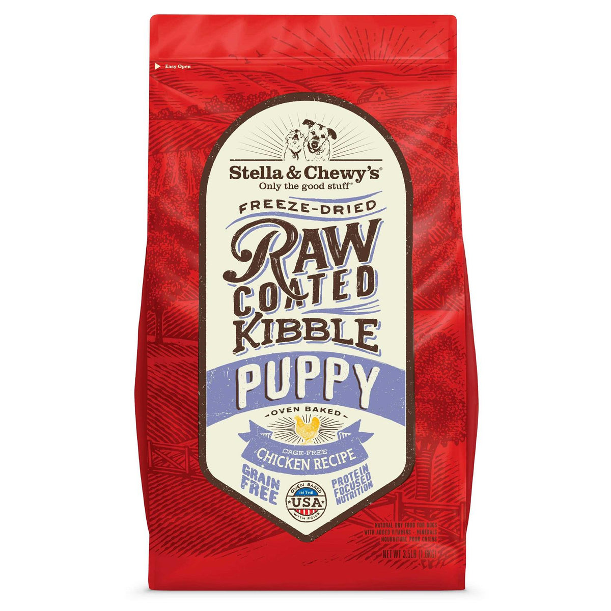 Puppy Raw Coated Kibble M67451