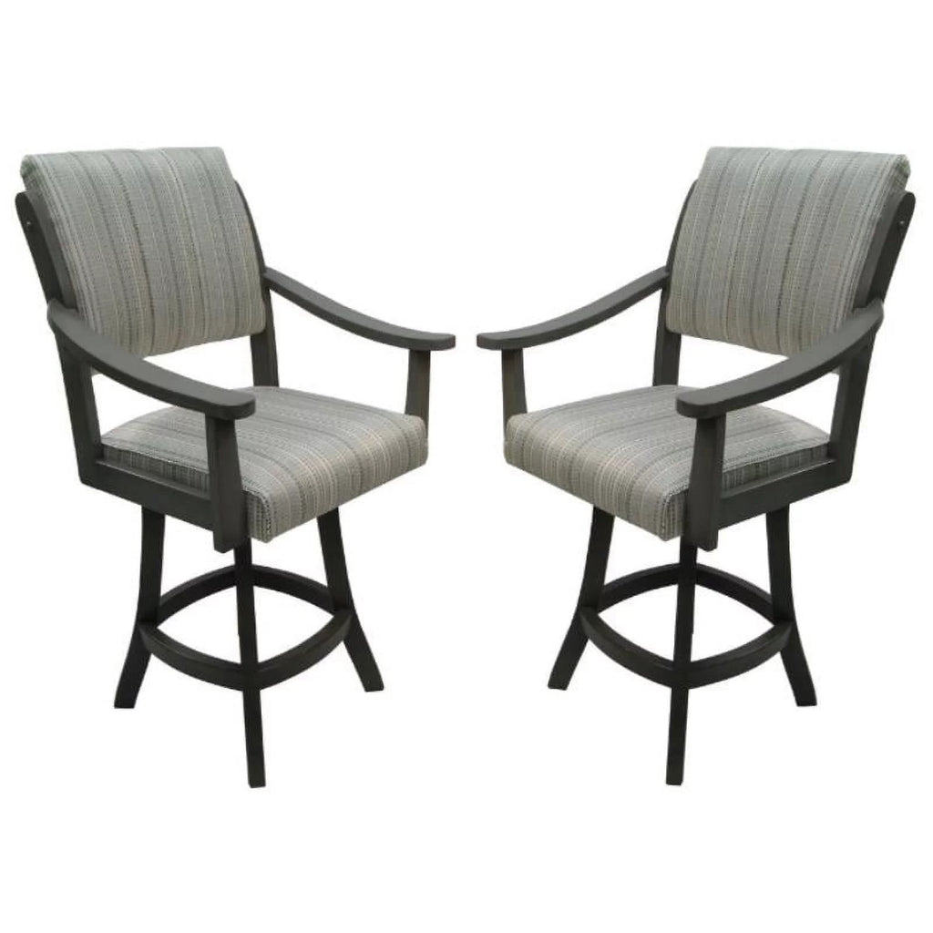 26" Wood Counter Stool Set of 2 P1612