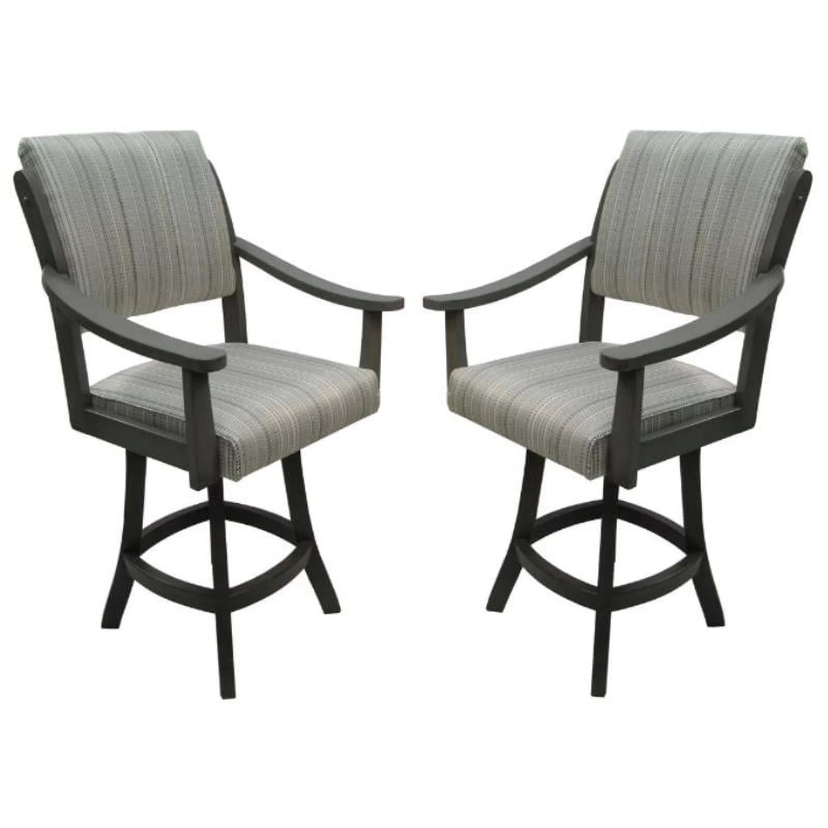 26" Wood Counter Stool Set of 2 P1612