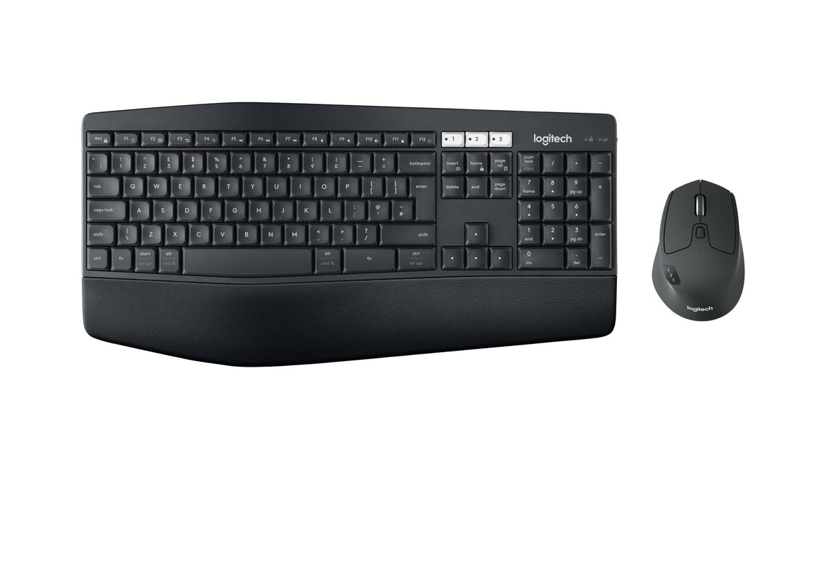 Wireless Mouse Bluetooth QWERTY UK Layout Black X27840