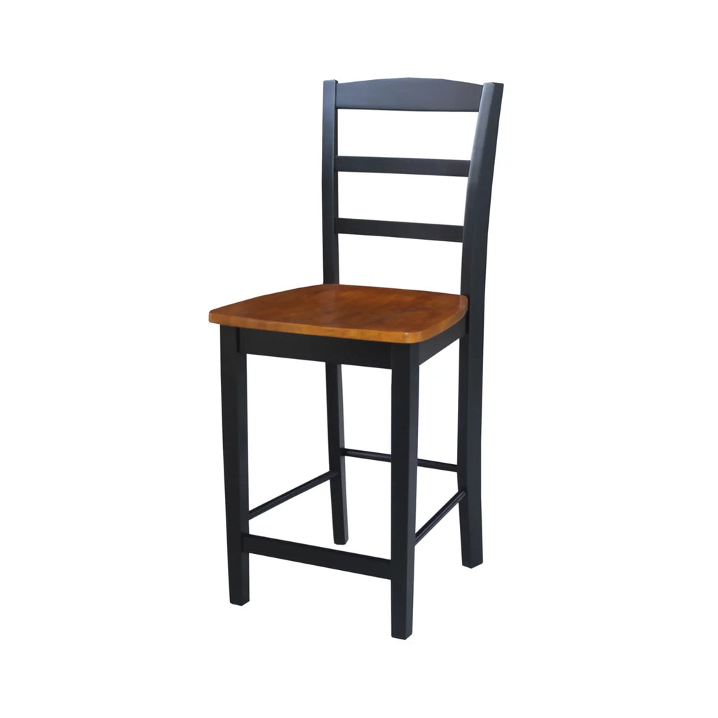 3-Piece Round Counter Height Dining Table with 2 Stools Q990