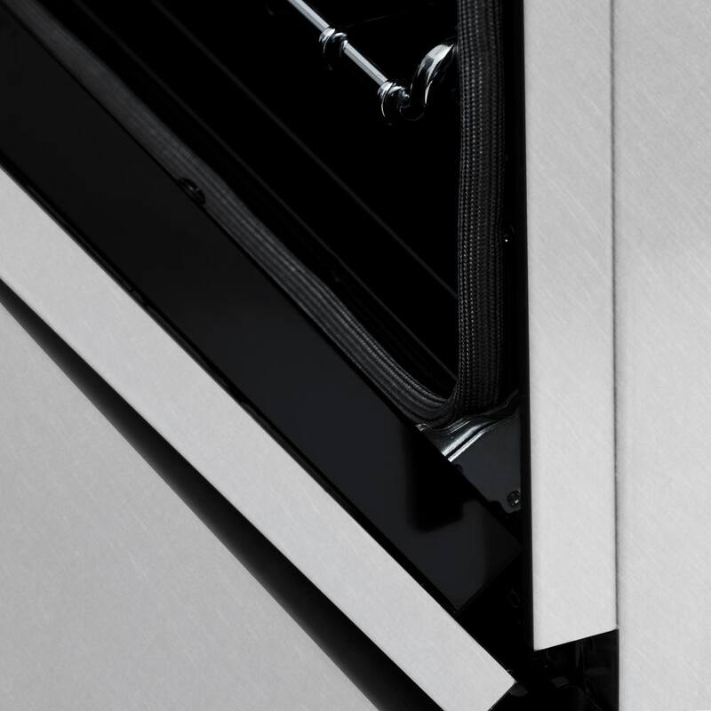 60 in. 9 Burner Double Oven Dual Fuel Range in Stainless Steel and Matte Black M645