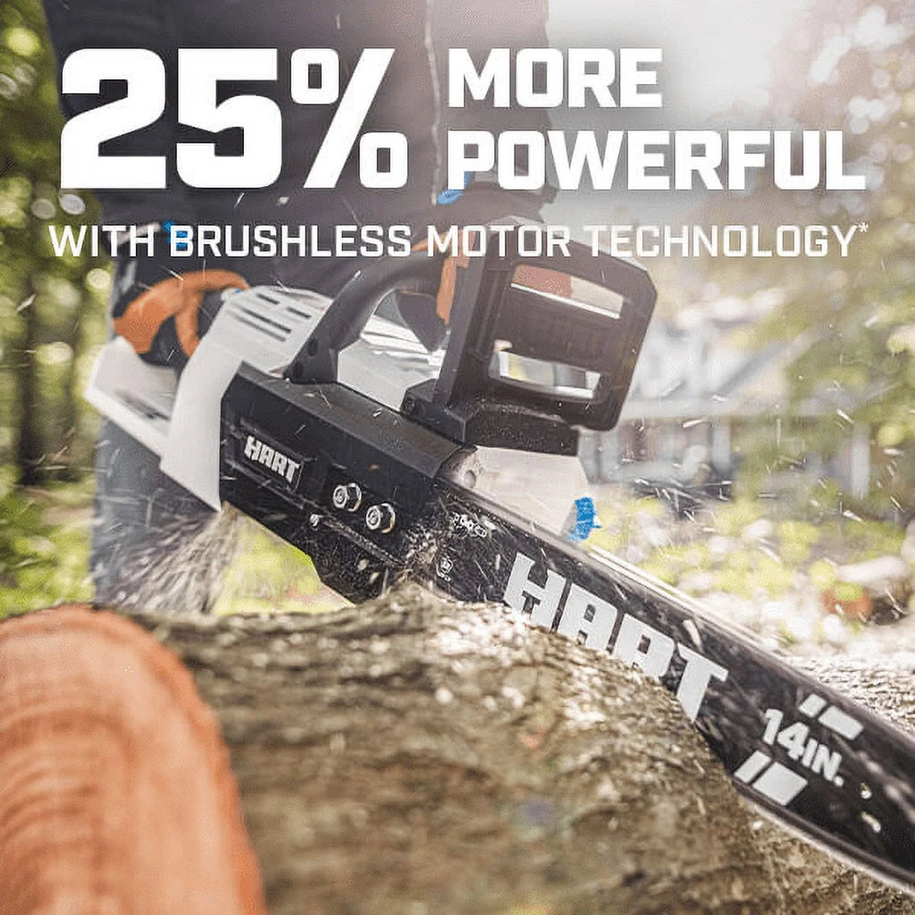 14-inch Battery-Powered Brushless Chainsaw Kit L627