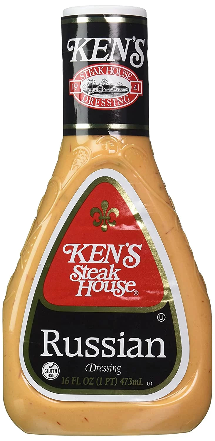 Russian Salad Dressing 2 Pack 16 oz Bottles W1885