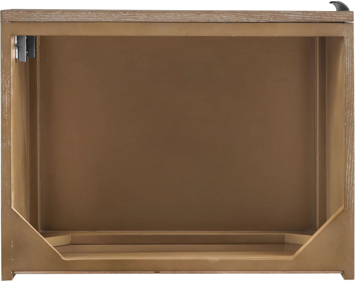 24" Wall Mounted Single Basin Hardwood Vanity O238
