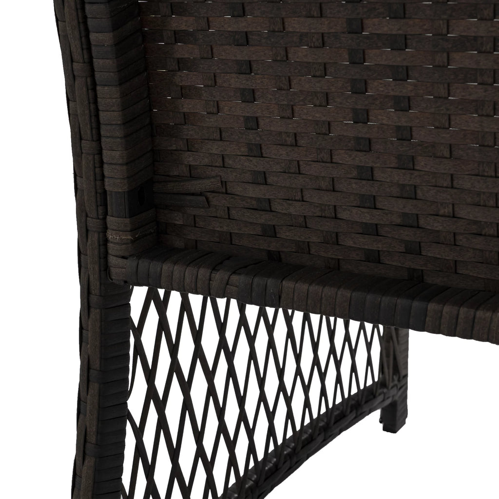 3 Piece Wicker PE Rattan Patio Bistro Set M828