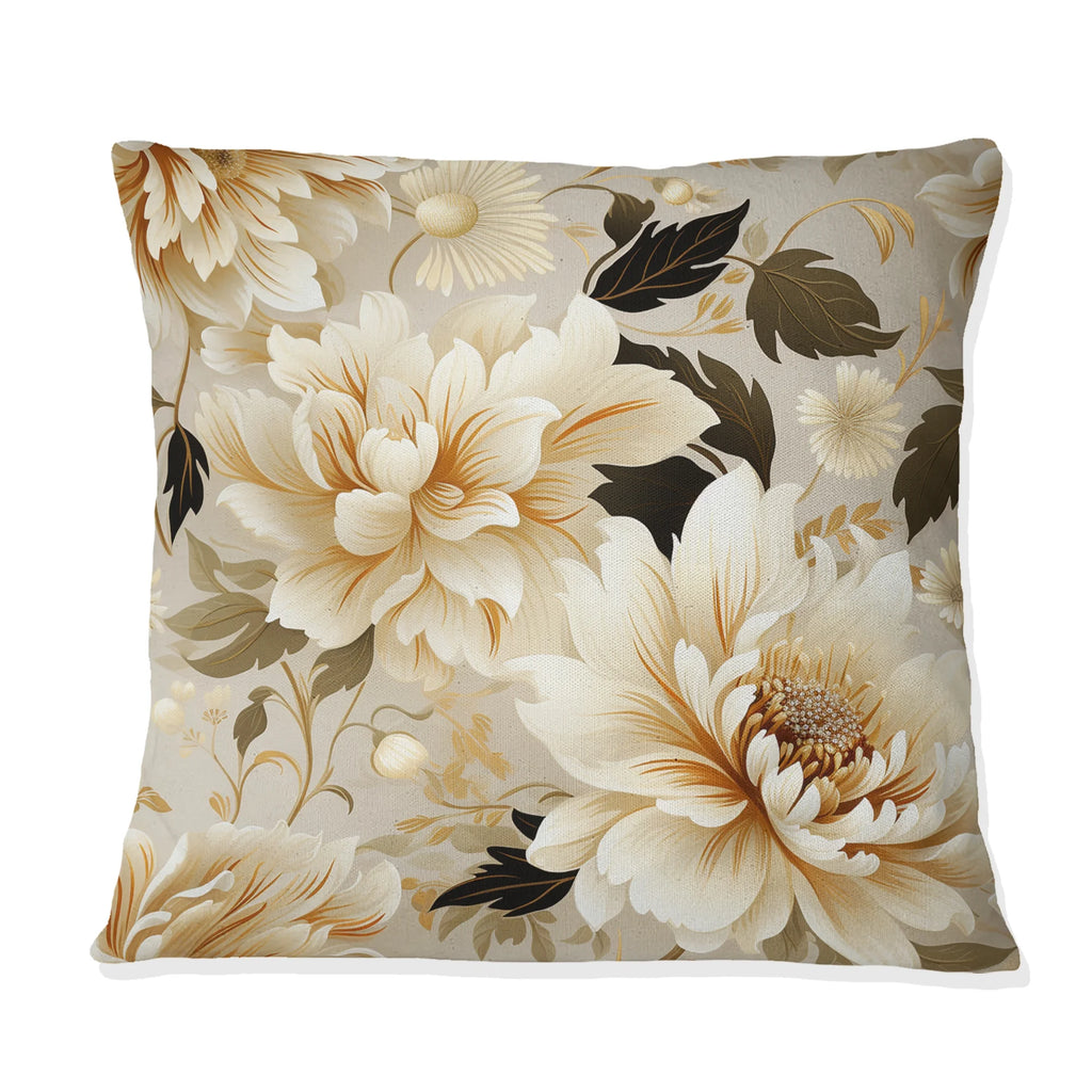 Floral Printed Throw Pillow H91760