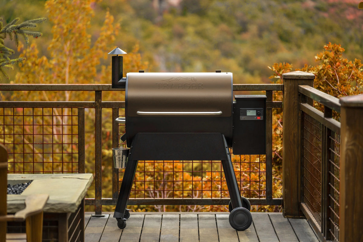 Black Wood Pellet Grill and Smoker O914257
